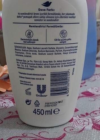 Dove nemlendirici,yumuşatıcı sıvı sabun  - Görsel 11