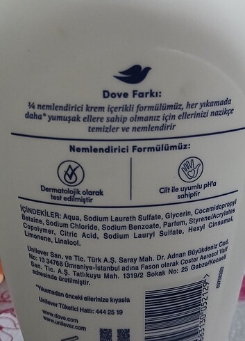 Dove nemlendirici,yumuşatıcı sıvı sabun  - Görsel 14