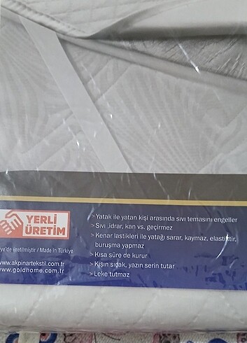 Beden beyaz Renk Tek kişilik yatak alezi