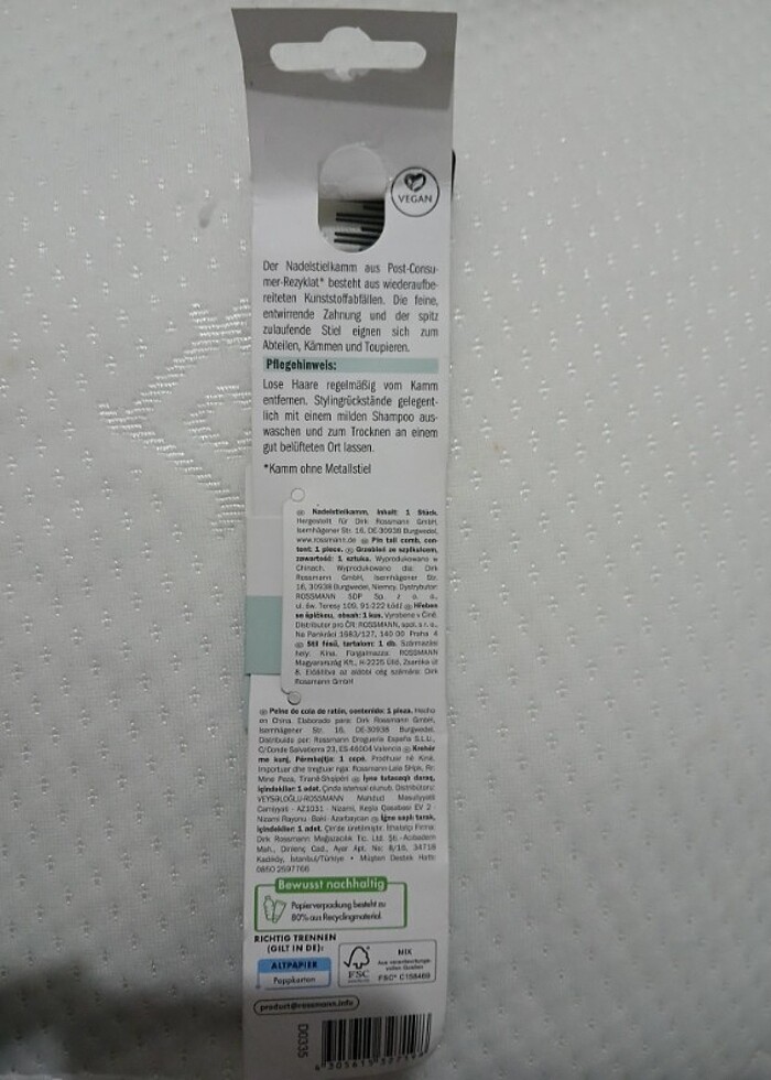 Krepe tarağı - Görsel 4