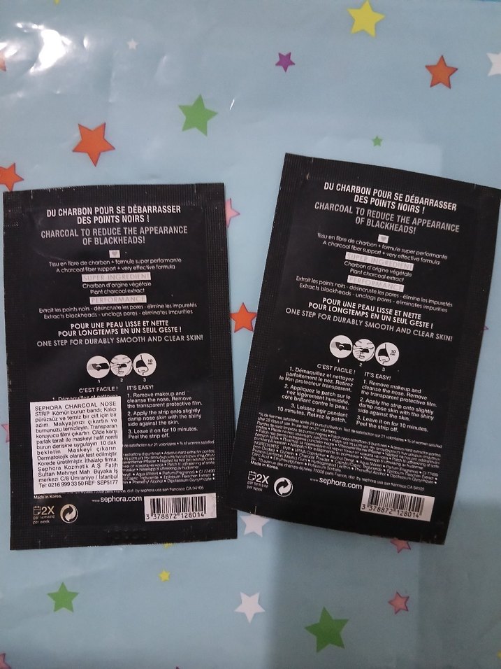 Sephora Kömürlü Burun Bandı siyah nokta temizleyici - Görsel 4