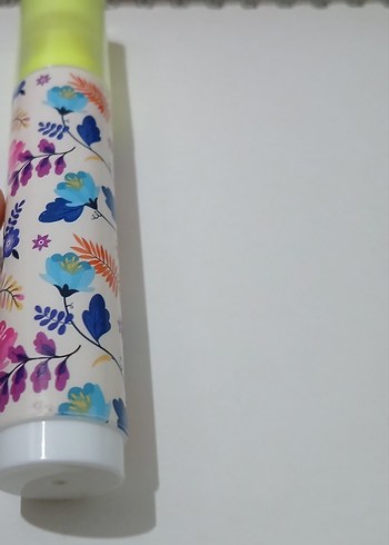 Çiçek Desenli fosforlu kalem - Görsel 4