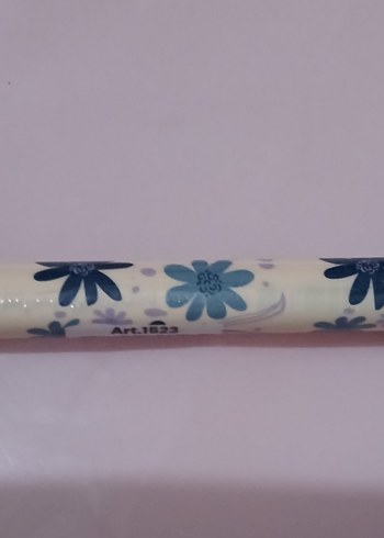 Kalın,çiçekli kalem - Görsel 3