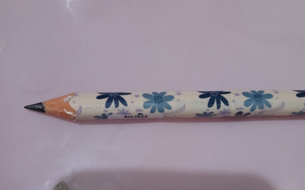 Kalın,çiçekli kalem - Görsel 3