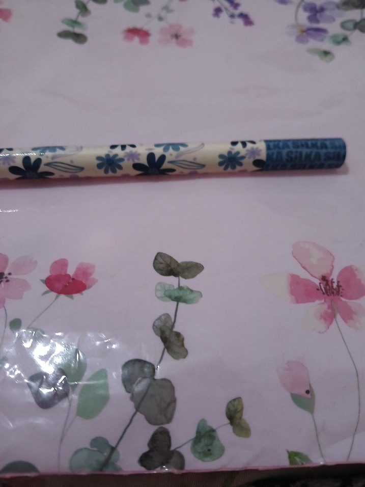 Kalın,çiçekli kalem - Görsel 2