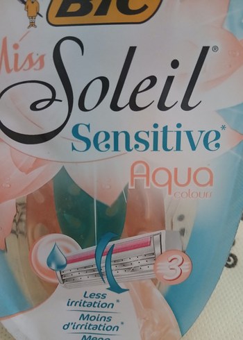 BIC Miss Soleil Sensitive Aqua Tıraş Makinesi - Görsel 2