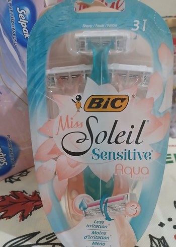 BIC Miss Soleil Sensitive Aqua Tıraş Makinesi - Görsel 10