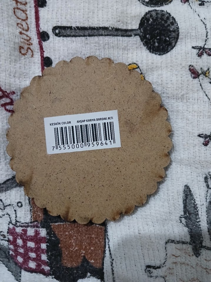 Bohem Çiçek Desenli bardak altlığı - Görsel 5