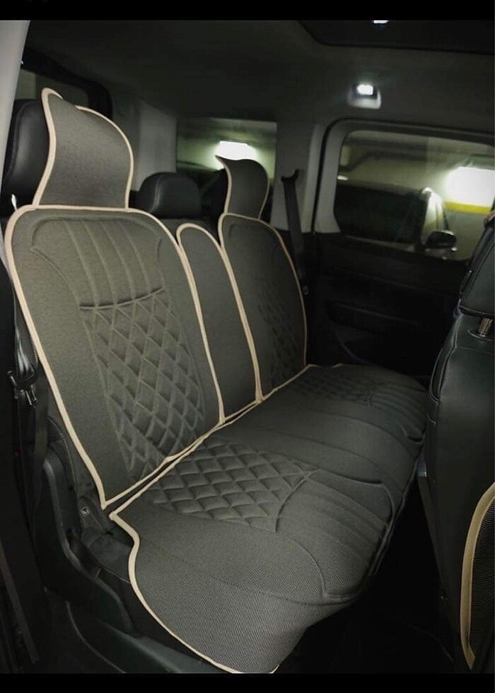 oto araba koltuk minderi-kılıfı 5 li set Sıfır ? Her renk mevcut - Görsel 2