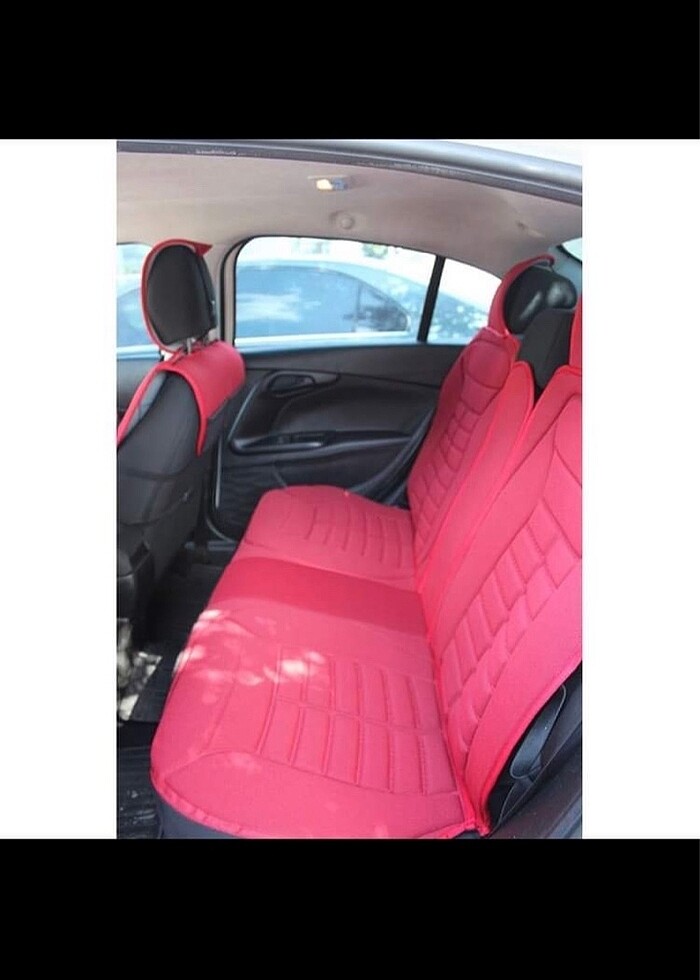 oto araba koltuk minderi-kılıfı 5 li set Sıfır ? Her renk mevcut - Görsel 2