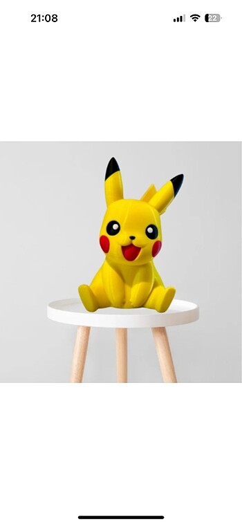 Printber Pokemon Pikachu Figür