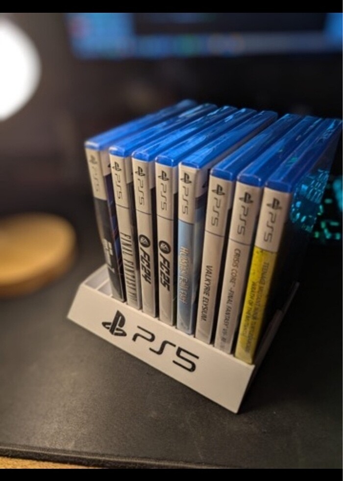 PlayStation 5 PS5 Oyun Tutucu Oyun Standı Oyun Kılıfı Tutucu - Görsel 2