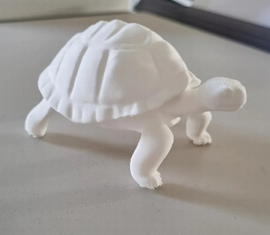 Beyaz Kaplumbağa Biblo Figür - Görsel 2