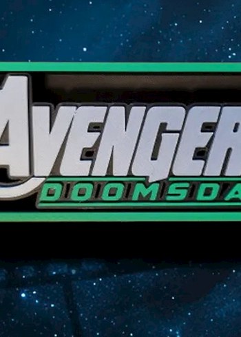 Avengers Doomsday Logo Temalı stand