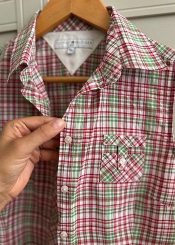s Beden TOMMY HILFIGER Düğmeli Kolsuz Kadın Gömlek