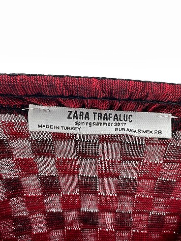 s Beden kırmızı Renk Zara Günlük Elbise %70 İndirimli.