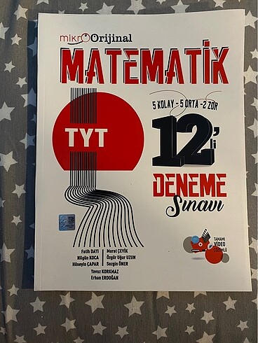Tyt Matematik Mikro Orijinal Yayinlari Deneme