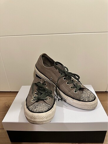 38 Beden Converse kadın haki ayakkabı
