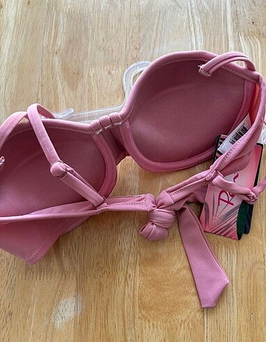 s Beden pembe Renk Penti S 36 beden bikini üstü