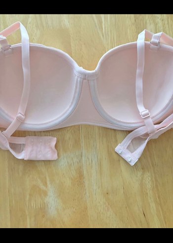 m Beden pembe Renk Pastel Pembe Minimalist Sütyen