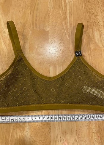 Nakışlı Bohem Vintage Kahverengi Bralet