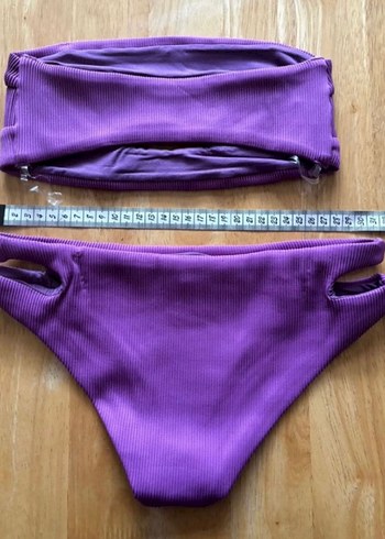 s Beden mor Renk Mor Kadın Bikini Takımı