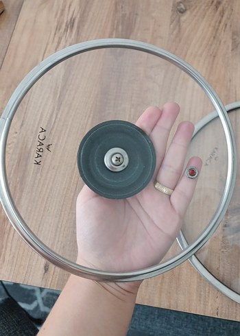 İki Boy Karaca Cam Tencere Kapağı - Görsel 6