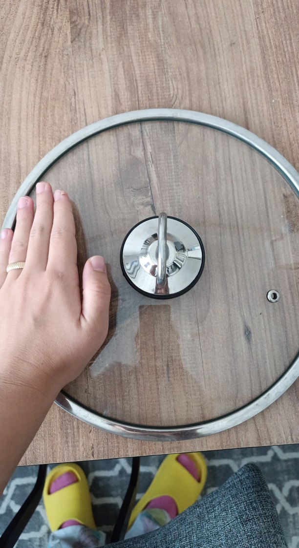 İki Boy Karaca Cam Tencere Kapağı - Görsel 5