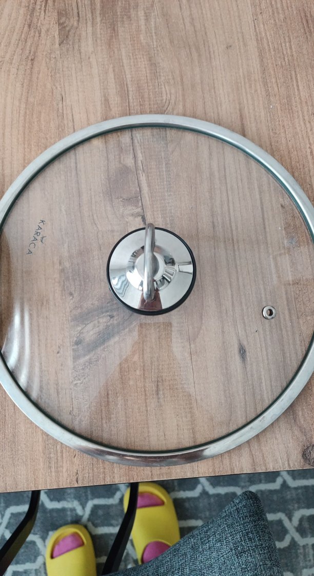 İki Boy Karaca Cam Tencere Kapağı - Görsel 3