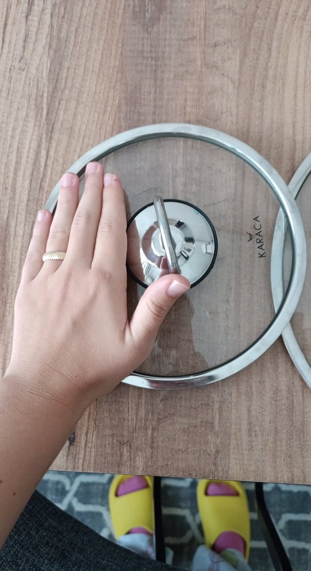 İki Boy Karaca Cam Tencere Kapağı - Görsel 4