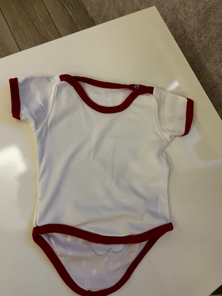 Kız Bebek Çilek Baskılı Kısa Kollu zıbın - Görsel 3