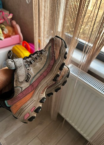 Skechers Çok Renkli Yılan Desenli Spor Ayakkabı - Görsel 5