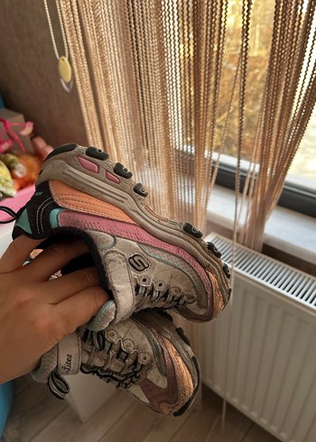 Skechers Çok Renkli Yılan Desenli Spor Ayakkabı - Görsel 6