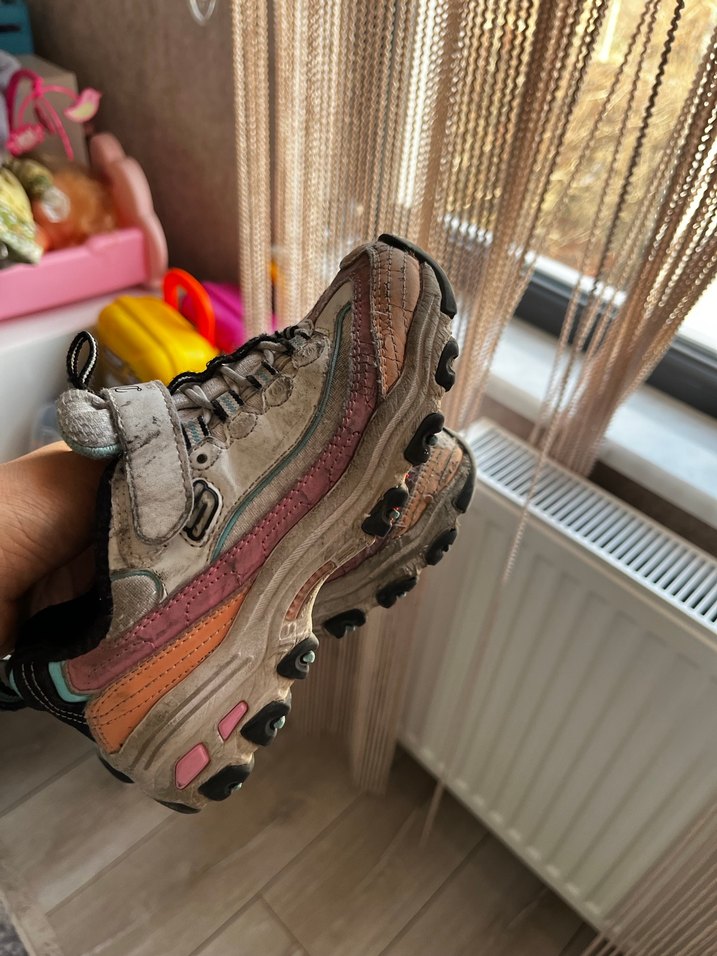 Skechers Çok Renkli Yılan Desenli Spor Ayakkabı - Görsel 5