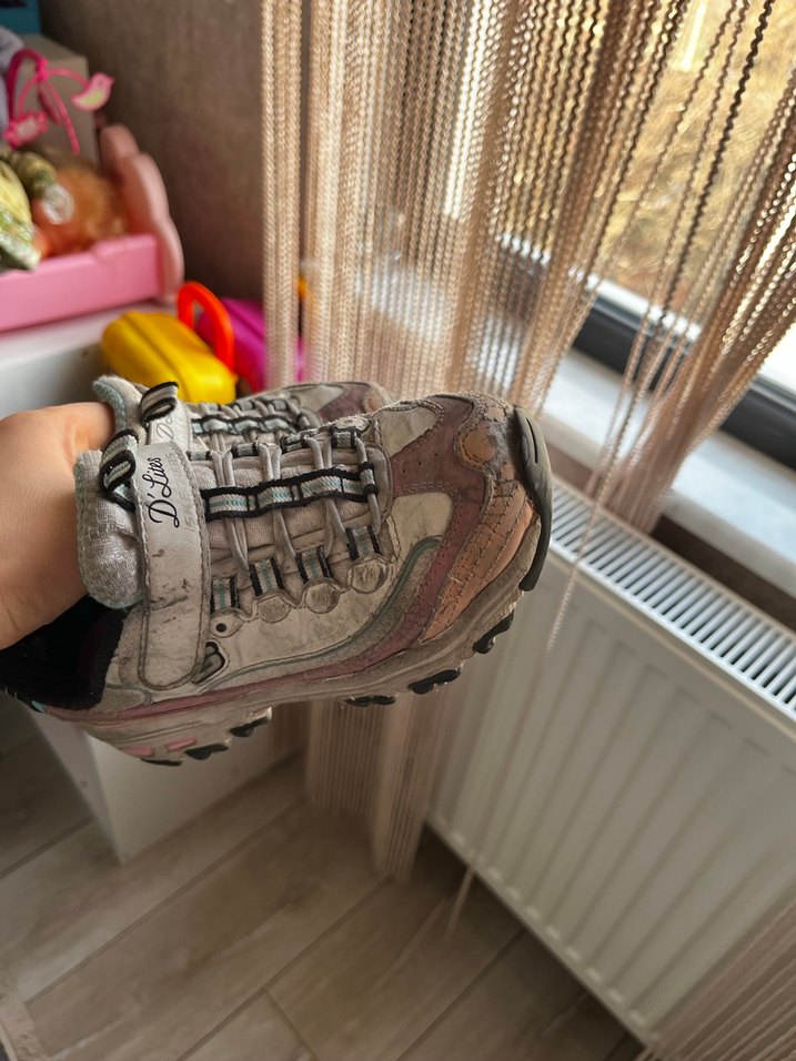 Skechers Çok Renkli Yılan Desenli Spor Ayakkabı - Görsel 4