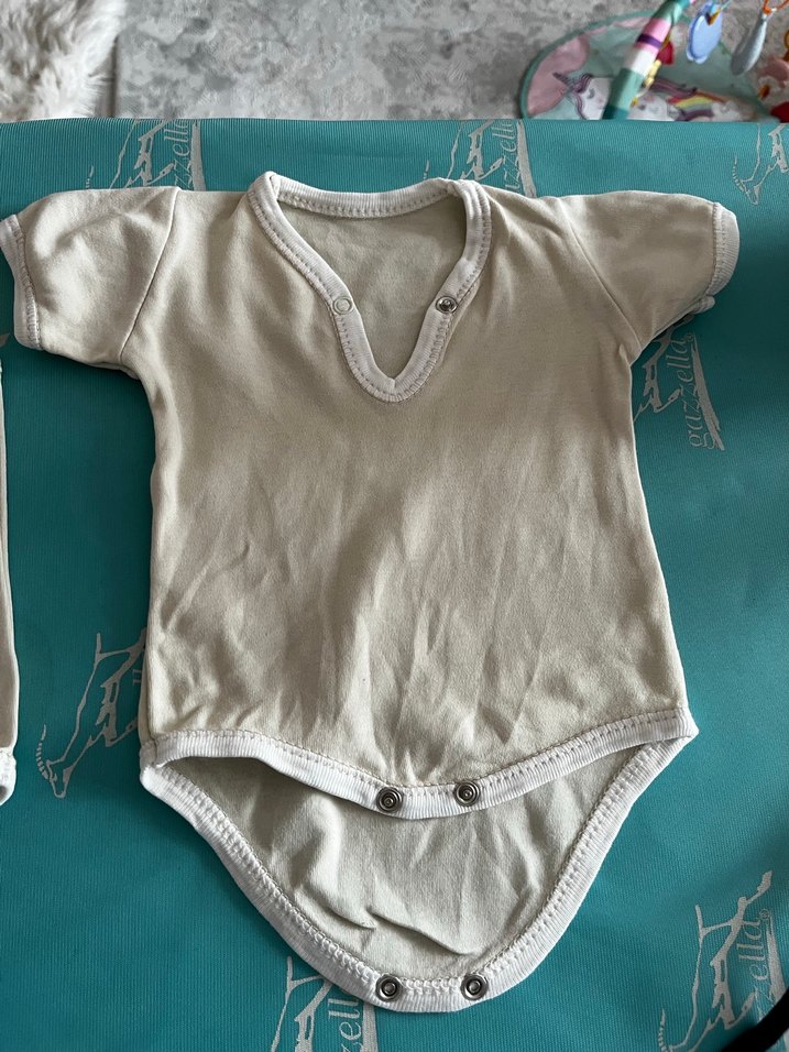 Gri 2li Bebek zıbın - Görsel 2