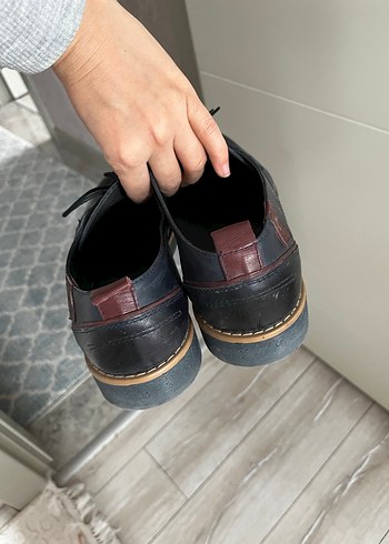 Pierre cardin Erkek lacivert Deri Klasik Ayakkabı - Görsel 3