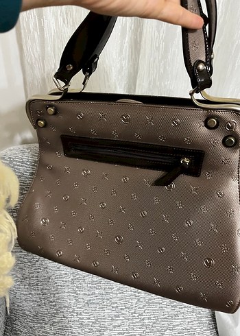 Matmazel Kahverengi Deri Kadın Çanta - Görsel 2