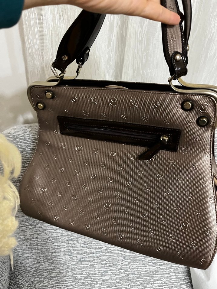 Matmazel Kahverengi Deri Kadın Çanta - Görsel 2