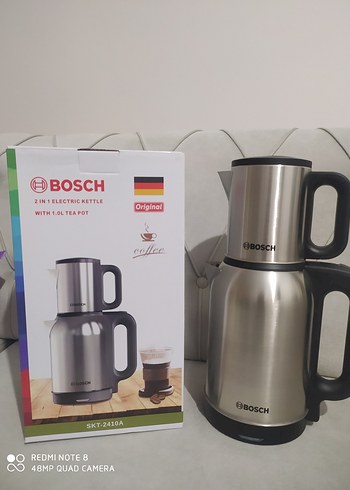 Bosch Bosch 2'si 1 Arada Elektrikli Çay Makinesi ÇELİK