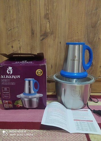 ELEKTRİKLİ RONDO BLENDER ET VE SEBZE DOĞRAYICI