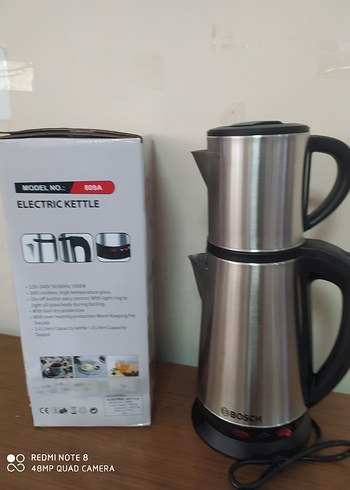 Bosch Gri Elektrikli Çay Makinesi - Görsel 7