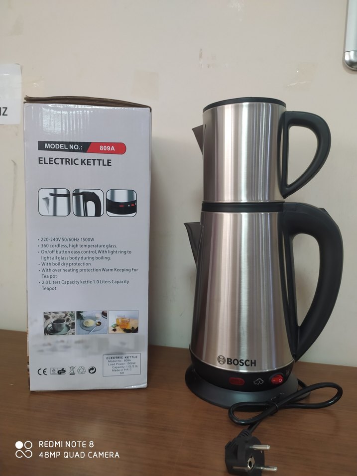 Bosch Gri Elektrikli Çay Makinesi - Görsel 4