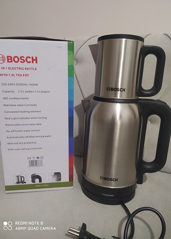 Bosch Gri Elektrikli Çay Makinesi - Görsel 4