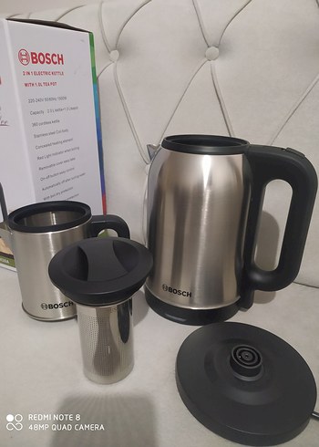 Bosch Gri Elektrikli Çay Makinesi - Görsel 3