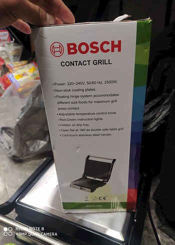 Bosch Kontakt Izgara - Kahverengi TOST MAKİNESİ - Görsel 4