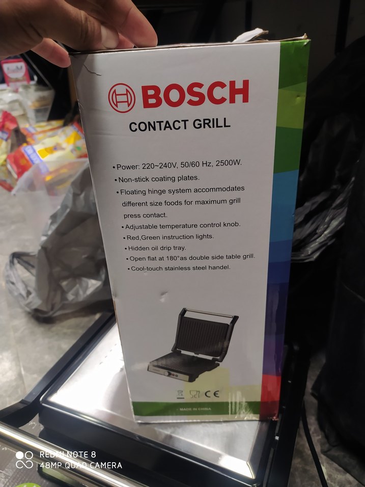 Bosch Kontakt Izgara - Kahverengi TOST MAKİNESİ - Görsel 4