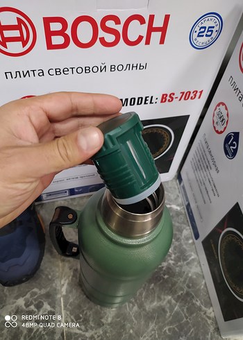 Stanley Yeşil Parlak Termos 1900 ml Çelik - Görsel 4