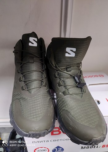 SALAMON Gsiyah Kamuflaj Erkek Outdoor Ayakkabı - Görsel 3