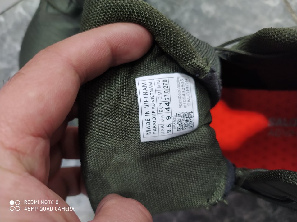 SALAMON Gsiyah Kamuflaj Erkek Outdoor Ayakkabı - Görsel 5